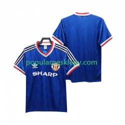 Koszulka Krótka Męska Manchester United Trzeci strój Retro 1986 1988