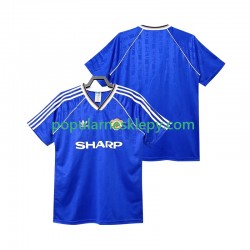 Koszulka Krótka Męska Manchester United Trzeci strój Retro 1988 1990