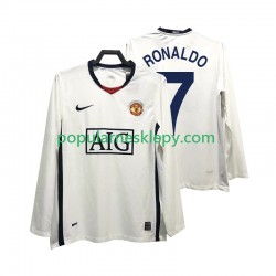 Koszulka Długi Męska Manchester United Drugi strój Ronaldo 7 Retro Premier League 2008 2009