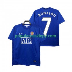 Koszulka Krótka Męska Manchester United Trzeci strój Ronaldo 7 Retro 2008 2009
