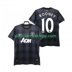 Koszulka Krótka Męska Manchester United Drugi strój Rooney 10 Retro 2013 2014