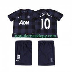 Koszulka Krótka dla Dzieci Manchester United Drugi strój Rooney 10 Retro 2013 2014