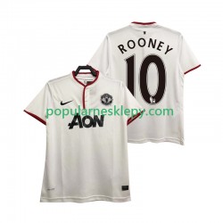 Koszulka Krótka Męska Manchester United Trzeci strój Rooney 10 Retro 2013 2014