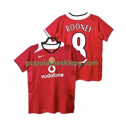 Koszulka Krótka Męska Manchester United Pierwszy strój Rooney 8 Retro 2005 2006