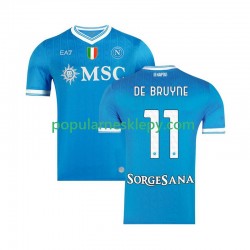 Koszulka Krótka Męska Napoli Pierwszy strój Kevin De Bruyne 11 2025-2026