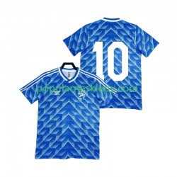 Koszulka Krótka Męska Reprezentacji Holandii Drugi strój 10 Retro 1998