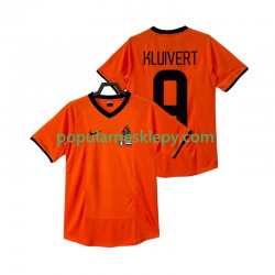 Koszulka Krótka Męska Reprezentacji Holandii Pierwszy strój KLUIVERT 9 Retro 2000