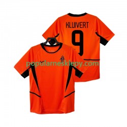 Koszulka Krótka Męska Reprezentacji Holandii Pierwszy strój KLUIVERT 9 Retro 2002