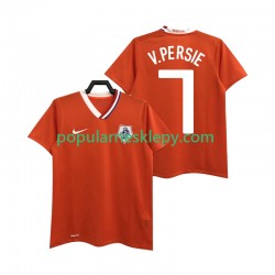 Koszulka Krótka Męska Reprezentacji Holandii Pierwszy strój Robin van Persie 7 Retro 2008