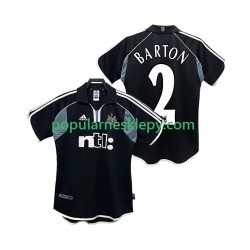 Koszulka Krótka Męska Newcastle United Drugi strój BARTON 2 Retro 2000 2001