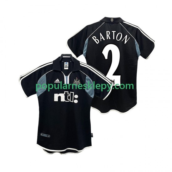 Koszulka Krótka Męska Newcastle United Drugi strój BARTON 2 Retro 2000 2001