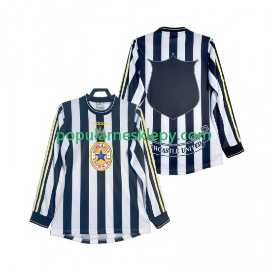 Koszulka Długi Męska Newcastle United Pierwszy strój Retro 1997 1999
