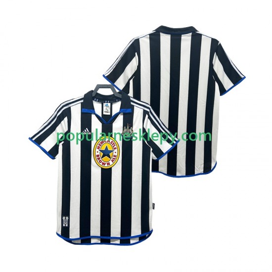 Koszulka Krótka Męska Newcastle United Pierwszy strój Retro 1999 2000