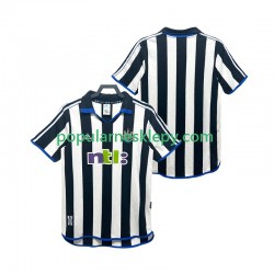 Koszulka Krótka Męska Newcastle United Pierwszy strój Retro 2000 2001