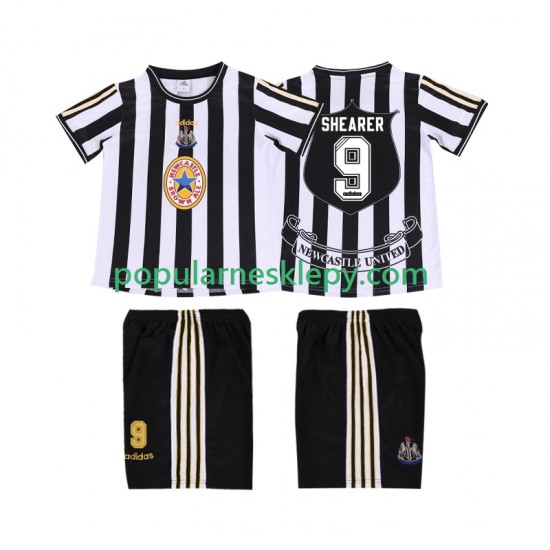 Koszulka Krótka dla Dzieci Newcastle United Pierwszy strój SHEARER 9 Retro 1997 1999 Koszulka Krótka dla Dzieci Newcastle United Pierwszy strój SHEARER 9 Retro 1997 1999
