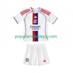 Koszulka Krótka dla Dzieci Olympique Lyon Pierwszy strój 2025-2026