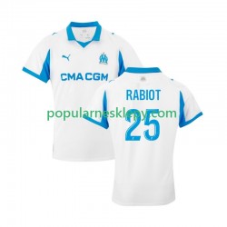 Koszulka Krótka Męska Olympique Marsylia Pierwszy strój Adrien Rabiot 25 2025-2026