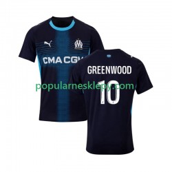 Koszulka Krótka Męska Olympique Marsylia Drugi strój Mason Greenwood 10 2025-2026