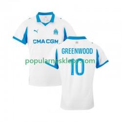 Koszulka Krótka Męska Olympique Marsylia Pierwszy strój Mason Greenwood 10 2025-2026