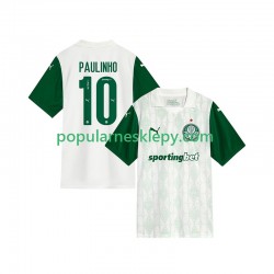 Koszulka Krótka Męska Palmeiras Drugi strój Paulinho 10 2025-2026 Koszulka Krótka Męska Palmeiras Drugi strój Paulinho 10 2025-2026