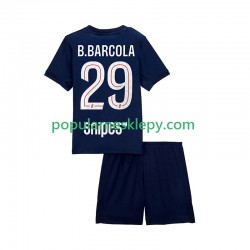 Koszulka Krótka dla Dzieci Paris Saint-Germain Pierwszy strój Bradley Barcola 29 2025-2026