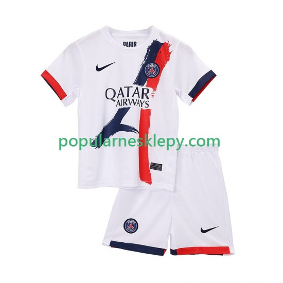 Koszulka Krótka dla Dzieci Paris Saint-Germain Drugi strój 2025-2026