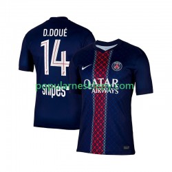 Koszulka Krótka Męska Paris Saint-Germain Pierwszy strój Desire Doue 14 2025-2026