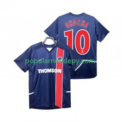 Koszulka Krótka Męska Paris Saint-Germain Pierwszy strój OKOCHA 10 Retro 2002 2003