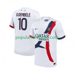 Koszulka Krótka Męska Paris Saint-Germain Drugi strój Ousmane Dembele 10 2025-2026