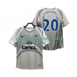 Koszulka Krótka Męska Paris Saint-Germain Drugi strój RONALDINHO 20 Retro 2001 2002