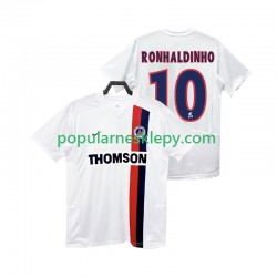 Koszulka Krótka Męska Paris Saint-Germain Drugi strój RONHALDINHO 10 Retro 2002 2003