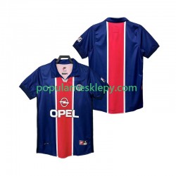 Koszulka Krótka Męska Paris Saint-Germain Pierwszy strój Retro 1998 1999
