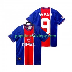 Koszulka Krótka Męska Paris Saint-Germain Pierwszy strój WEAH 9 Retro 1995 1996