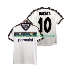 Koszulka Krótka Męska Parma Drugi strój NAKATA 10 Retro 2002 2003