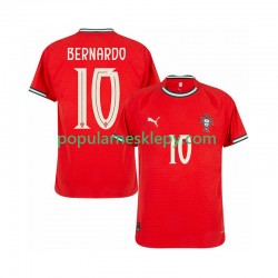Koszulka Krótka Męska Reprezentacji Portugalii Pierwszy strój Bernardo Silva 10 2025-2026