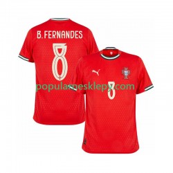 Koszulka Krótka Męska Reprezentacji Portugalii Pierwszy strój Bruno Fernandes 8 2025-2026