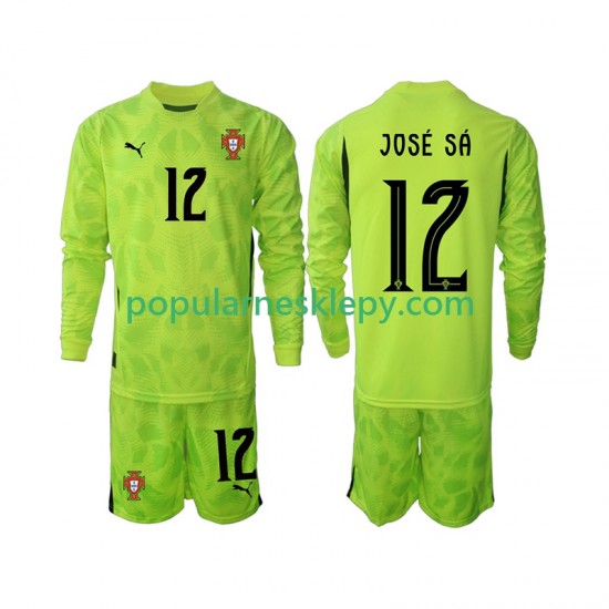 Koszulka Długi dla Dzieci Bramkarz Reprezentacji Portugalii Pierwszy strój Jose Sa 12 2025