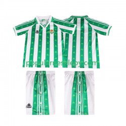 Koszulka Krótka dla Dzieci Real Betis Pierwszy strój Retro 1996 1997