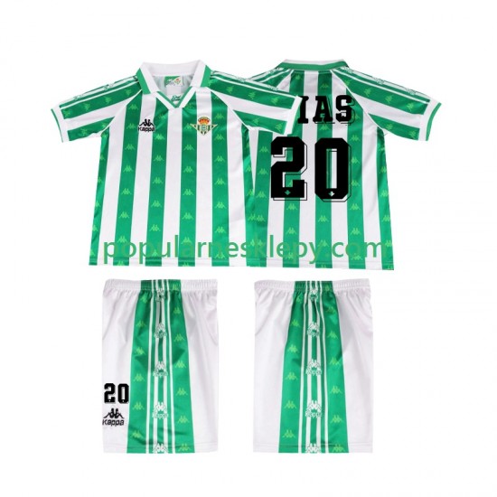 Koszulka Krótka dla Dzieci Real Betis Pierwszy strój Tomas Olias 20 Retro 1996 1997 Koszulka Krótka dla Dzieci Real Betis Pierwszy strój Tomas Olias 20 Retro 1996 1997