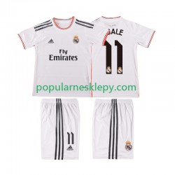 Koszulka Krótka dla Dzieci Real Madryt Pierwszy strój BALE 11 Retro 2013 2014