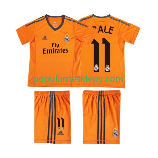Koszulka Krótka dla Dzieci Real Madryt Trzeci strój BALE 11 Retro 2013 2014
