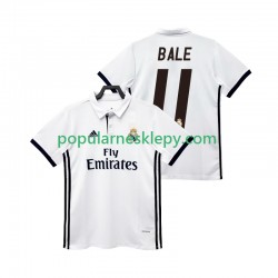 Koszulka Krótka Męska Real Madryt Pierwszy strój BALE 11 Retro 2017 2018