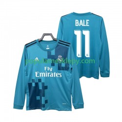 Koszulka Długi Męska Real Madryt Trzeci strój BALE 11 Retro 2017 2018