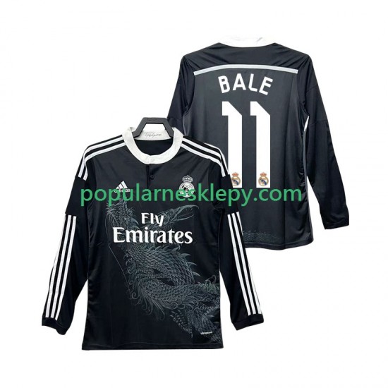 Koszulka Długi Męska Real Madryt Trzeci strój BALE 11 Retro 2014 2015