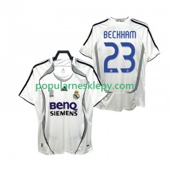 Koszulka Krótka Męska Real Madryt Pierwszy strój BECKHAM 23 Retro 2006 2007