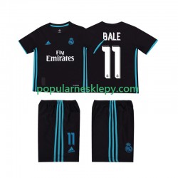 Koszulka Krótka dla Dzieci Real Madryt Drugi strój Bale 11 Retro 2017 2018