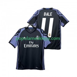Koszulka Krótka Męska Real Madryt Trzeci strój Bale 11 Retro 2016 2017