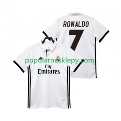 Koszulka Krótka Męska Real Madryt Pierwszy strój CRISTIANO RONALDO 7 Retro 2017 2018