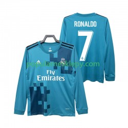 Koszulka Długi Męska Real Madryt Trzeci strój CRISTIANO RONALDO 7 Retro 2017 2018