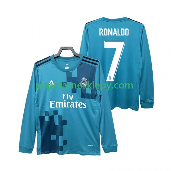 Koszulka Długi Męska Real Madryt Trzeci strój CRISTIANO RONALDO 7 Retro 2017 2018 Koszulka Długi Męska Real Madryt Trzeci strój CRISTIANO RONALDO 7 Retro 2017 2018